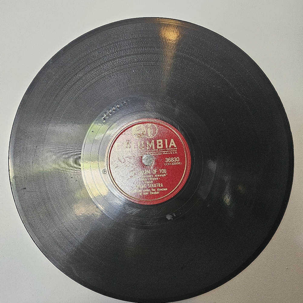 Columbia Black Vinyl Record 33LP The Charm Of You Frank Sinatra